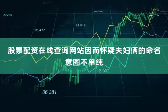 股票配资在线查询网站因而怀疑夫妇俩的命名意图不单纯