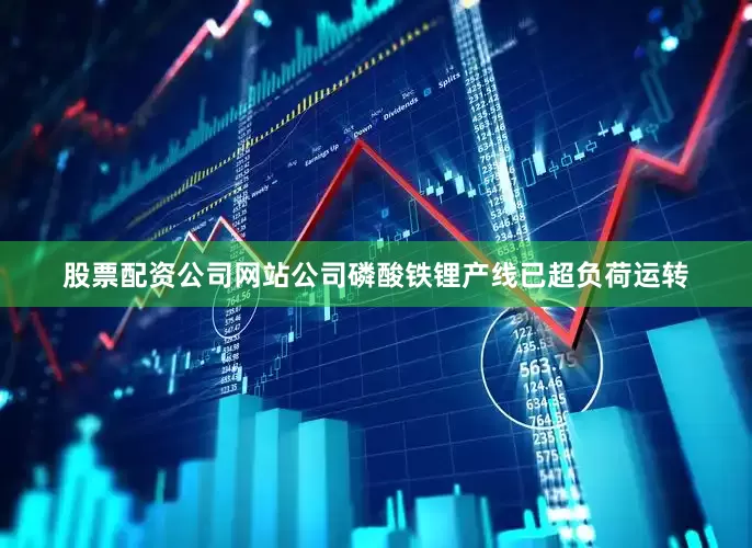 股票配资公司网站公司磷酸铁锂产线已超负荷运转