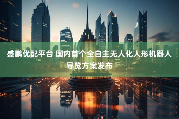 盛鹏优配平台 国内首个全自主无人化人形机器人导览方案发布
